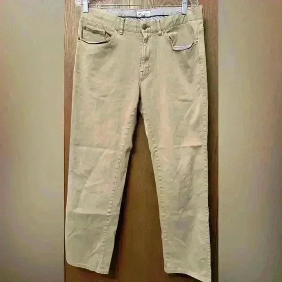 Peter Miller Signature Sateen Five-Pocket Pant - Tan/Khaki Color - 33x28 - Picture 1 of 7